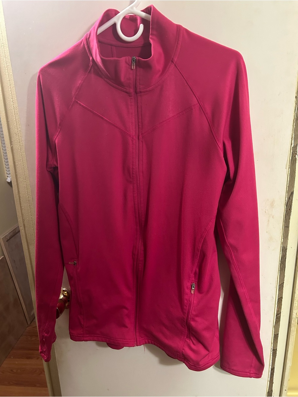 Champion Raspberry Full-Zip Utility Jacket